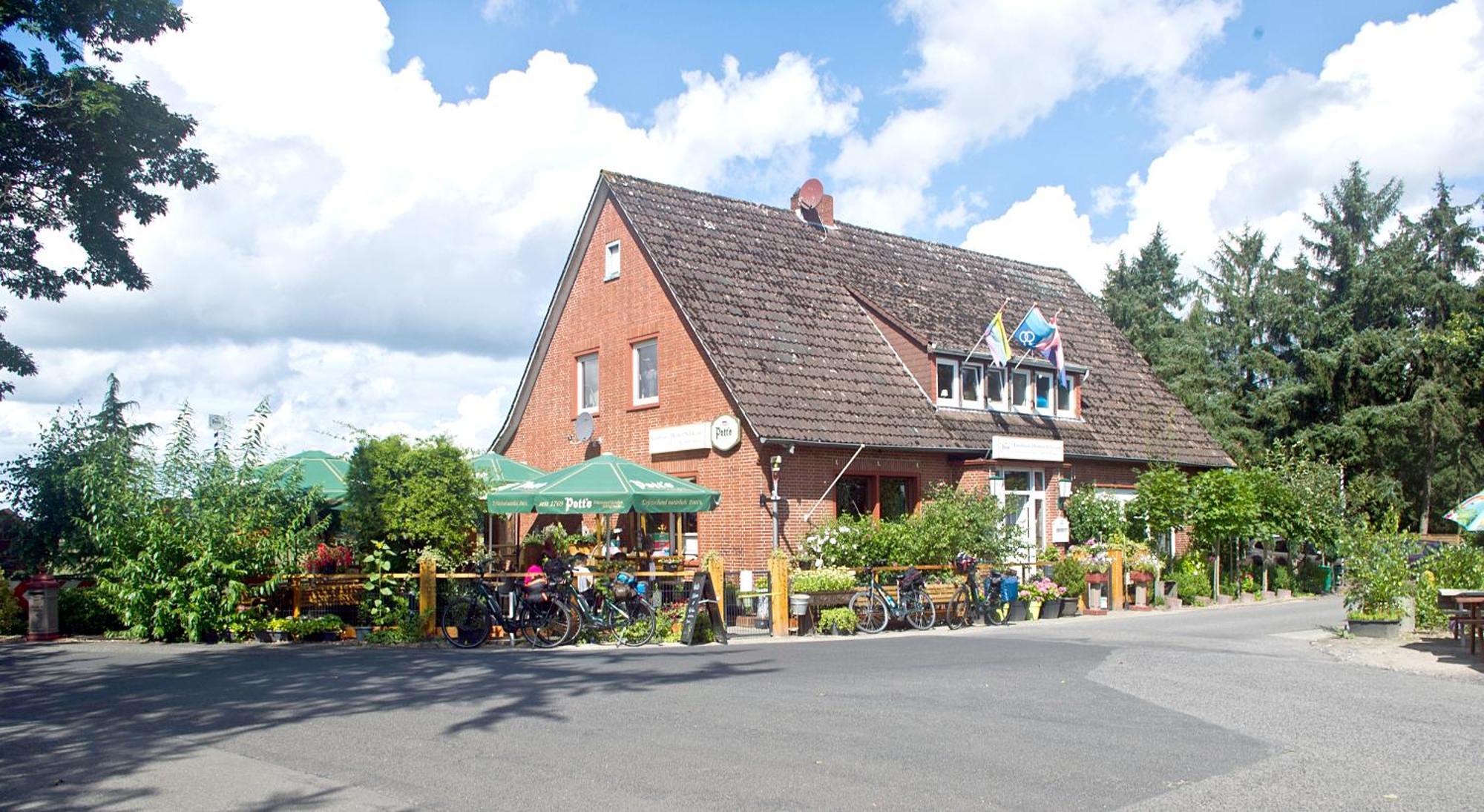 Gasthaus Duether Schleuse Duthe Kültér fotó